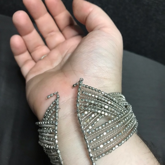 Silver Beaded Bracelet - Picture 3 of 3